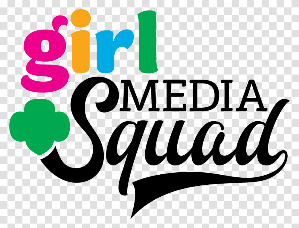 Girl Media Squad Logo Father's Day, Trademark, Alphabet Transparent Png