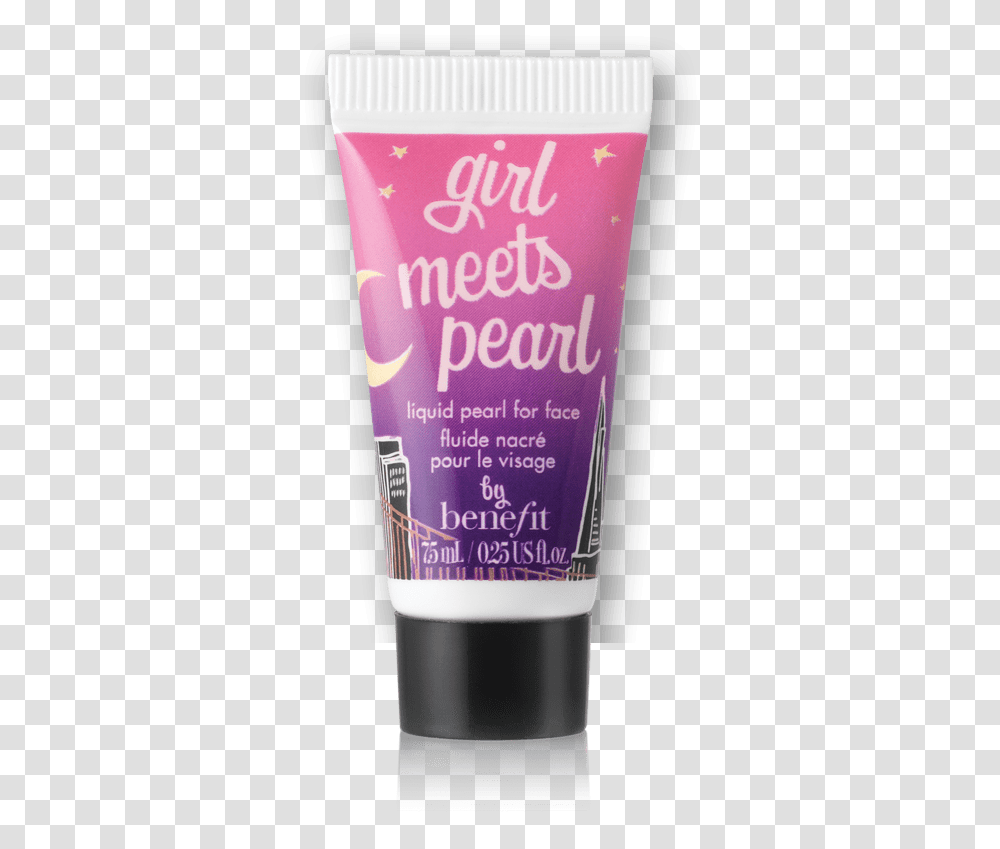 Girl Meets Pearl Deluxe Sample Hero Benefit Girl Meets Pearl, Bottle, Cosmetics, Beer, Alcohol Transparent Png