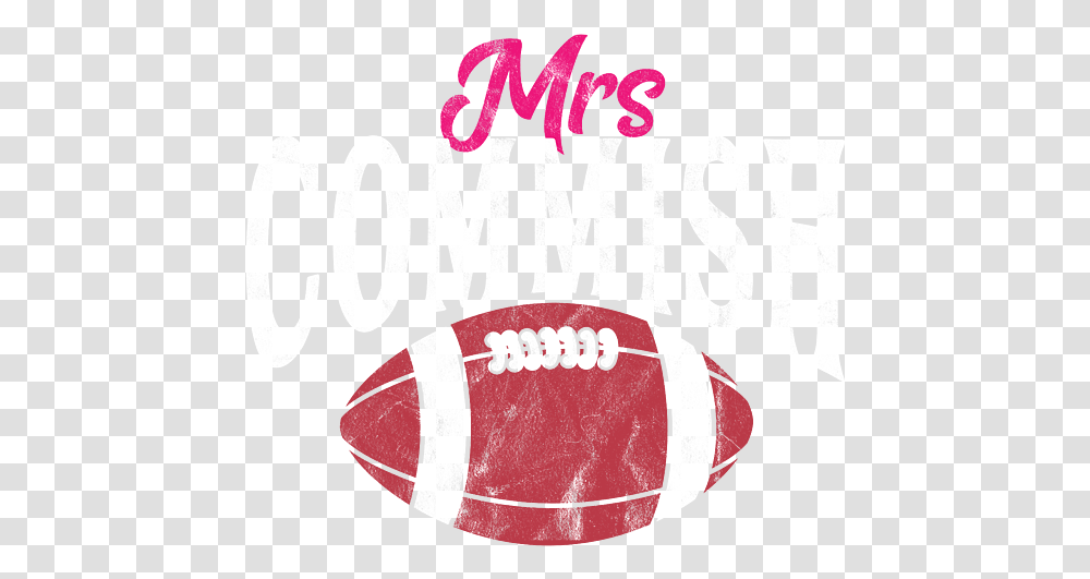 Girl Mrs Commish Fantasy Football Fantasy Football Logos For Girls, Sport, Sports, Text, Dynamite Transparent Png