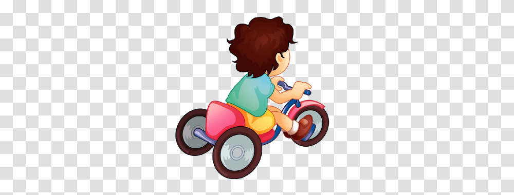 Girl On Bike Clipart, Toy, Tricycle, Vehicle, Transportation Transparent Png