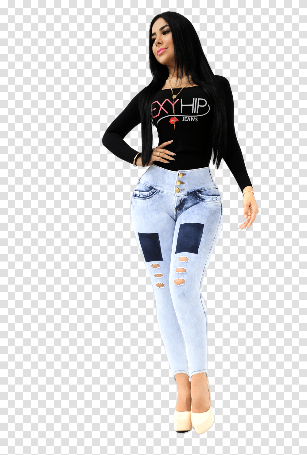 Girl, Pants, Person, Long Sleeve Transparent Png