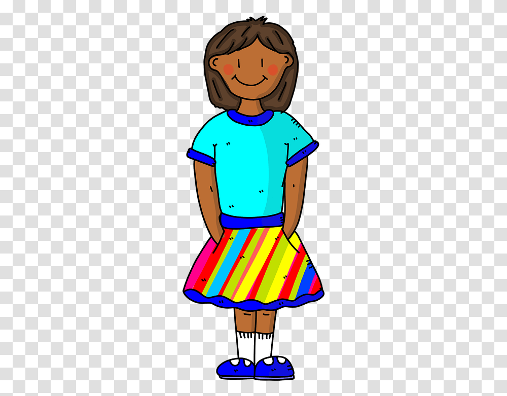 Girl Party Girl Birthday Girl School Girl Cartoon, Apparel, Shirt, Toy Transparent Png
