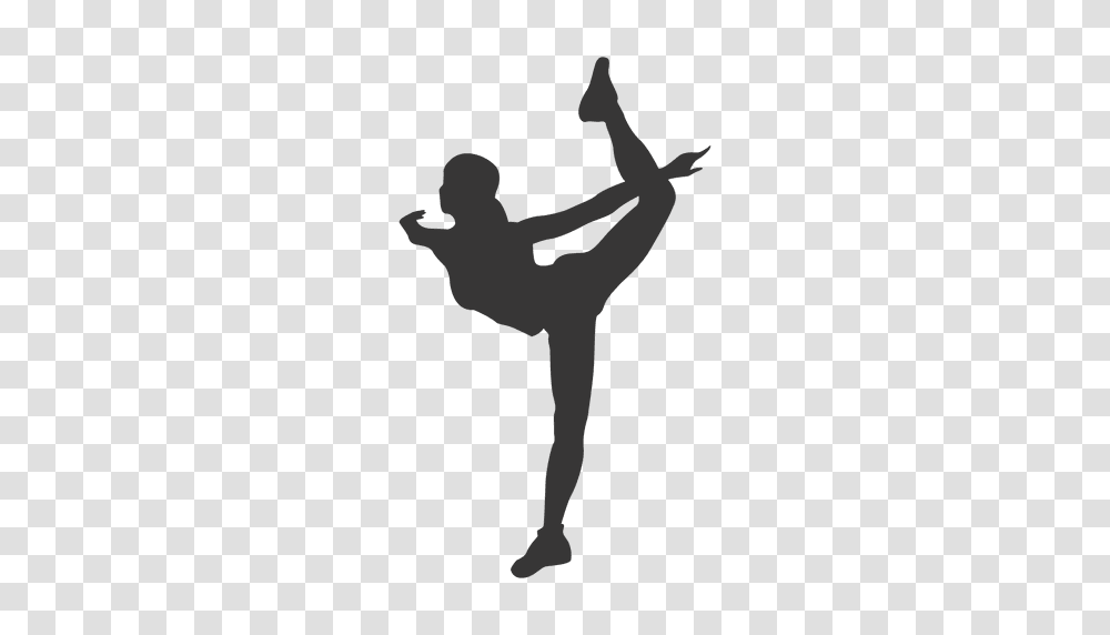 Girl Performing Ballet Silhouette, Person, Human, Dance, Leisure Activities Transparent Png