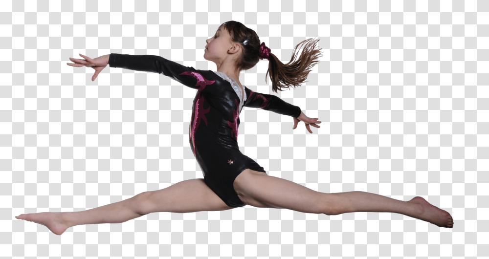 Girl, Person, Athlete, Sport, Gymnastics Transparent Png