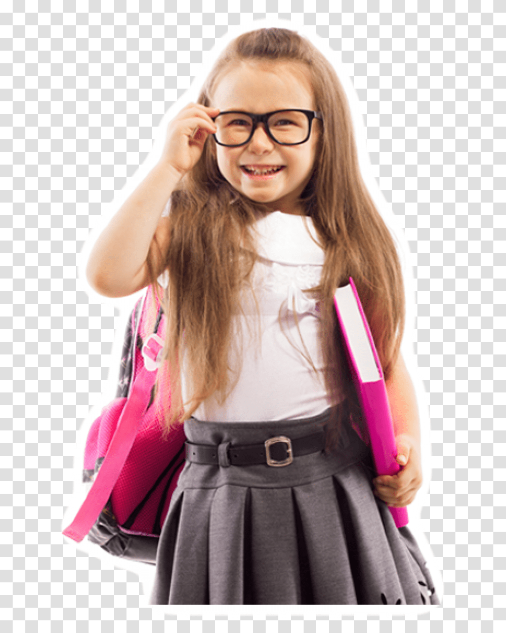 Girl, Person, Human, Glasses, Accessories Transparent Png