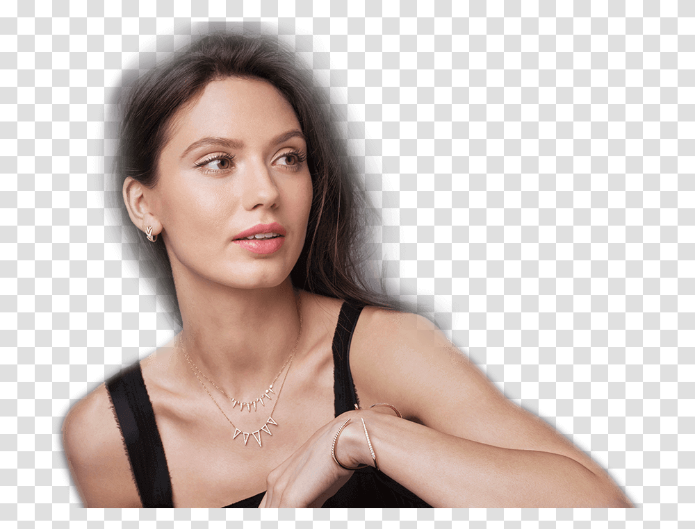 Girl, Person, Human, Pendant, Accessories Transparent Png