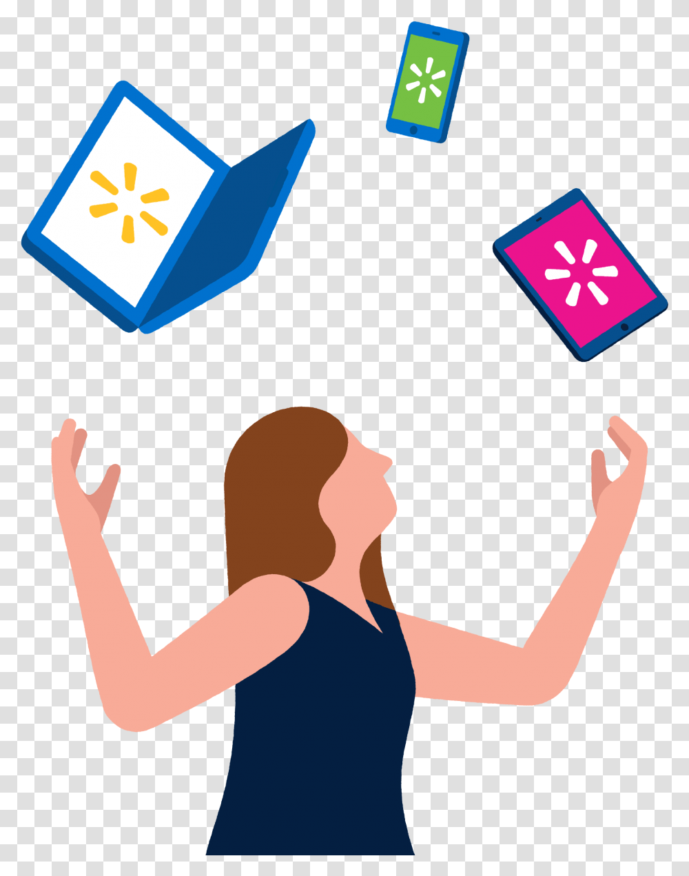 Girl, Person, Recycling Symbol, Hand Transparent Png