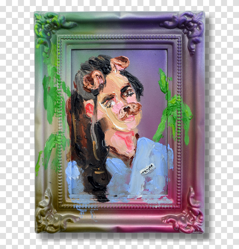 Girl Picture Frame, Collage, Poster, Advertisement, Painting Transparent Png