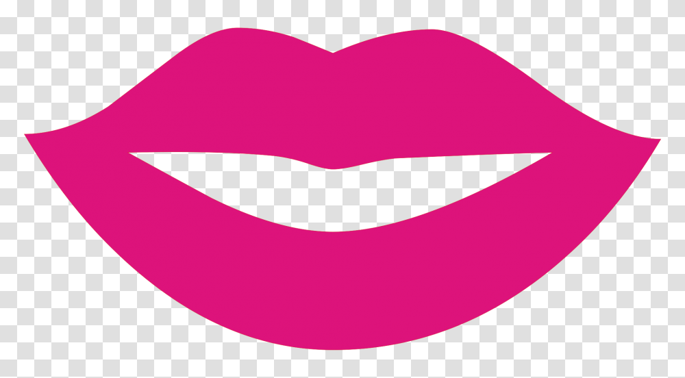 Girl Pink Lips Clipart, Heart, Mouth, Mustache Transparent Png