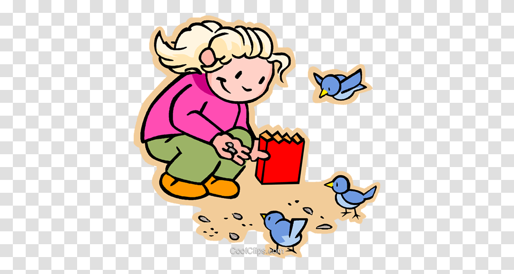 Girl Playing In Sand Beach Royalty Free Vector Clip Art, Bird, Animal, Poster, Advertisement Transparent Png