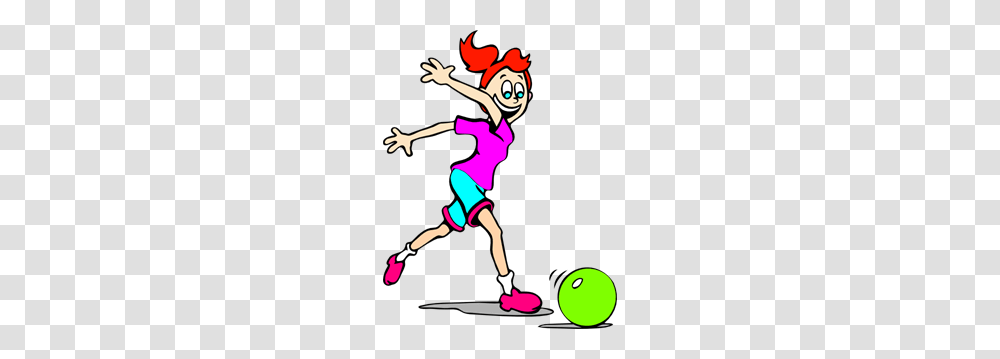 Girl Playing With A Bowling Ball Clipart For Web, Person, Sphere, Tennis Ball, Sport Transparent Png