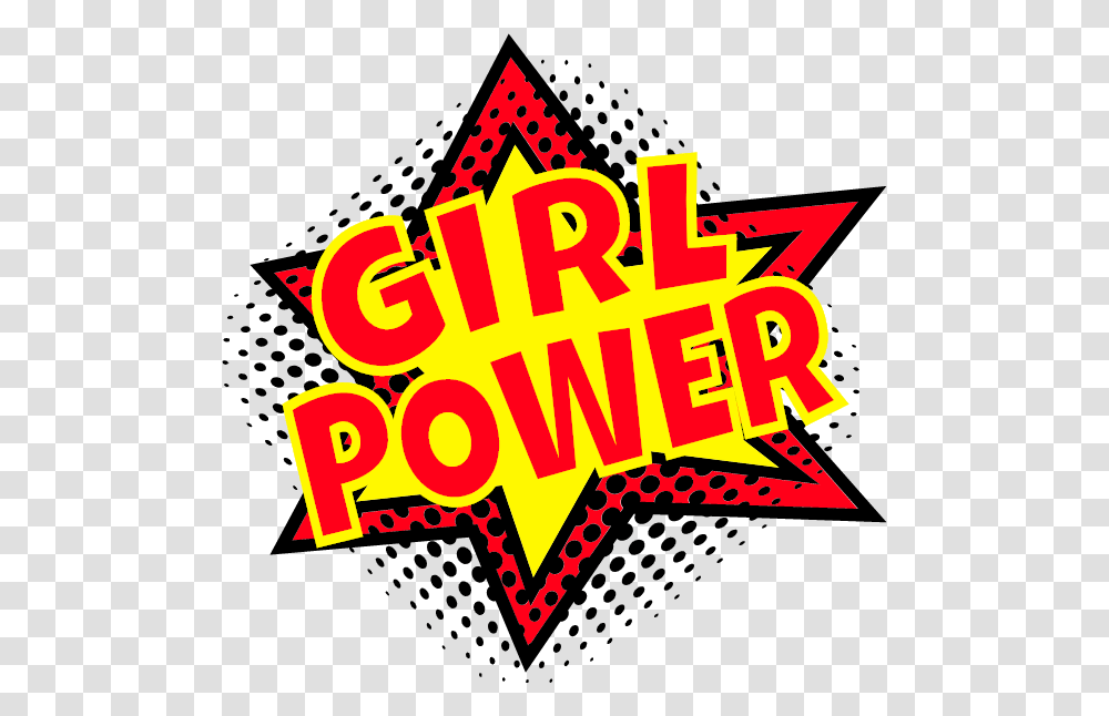 Girl Power Clipart Girl Empowerment Background, Lighting, Logo Transparent Png