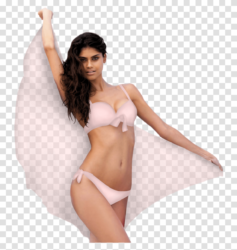 Girl Prettygirl Swimsuit Bikini Stickergirl Pink Transl Swimsuit, Apparel, Lingerie, Underwear Transparent Png