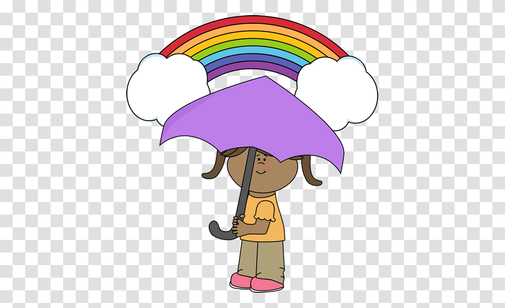 Girl Rainbow Cliparts, Apparel, Coat, Canopy Transparent Png