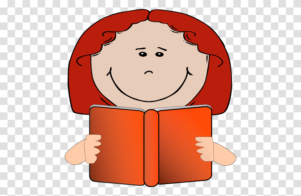 Girl Reading Clip Art Transparent Png