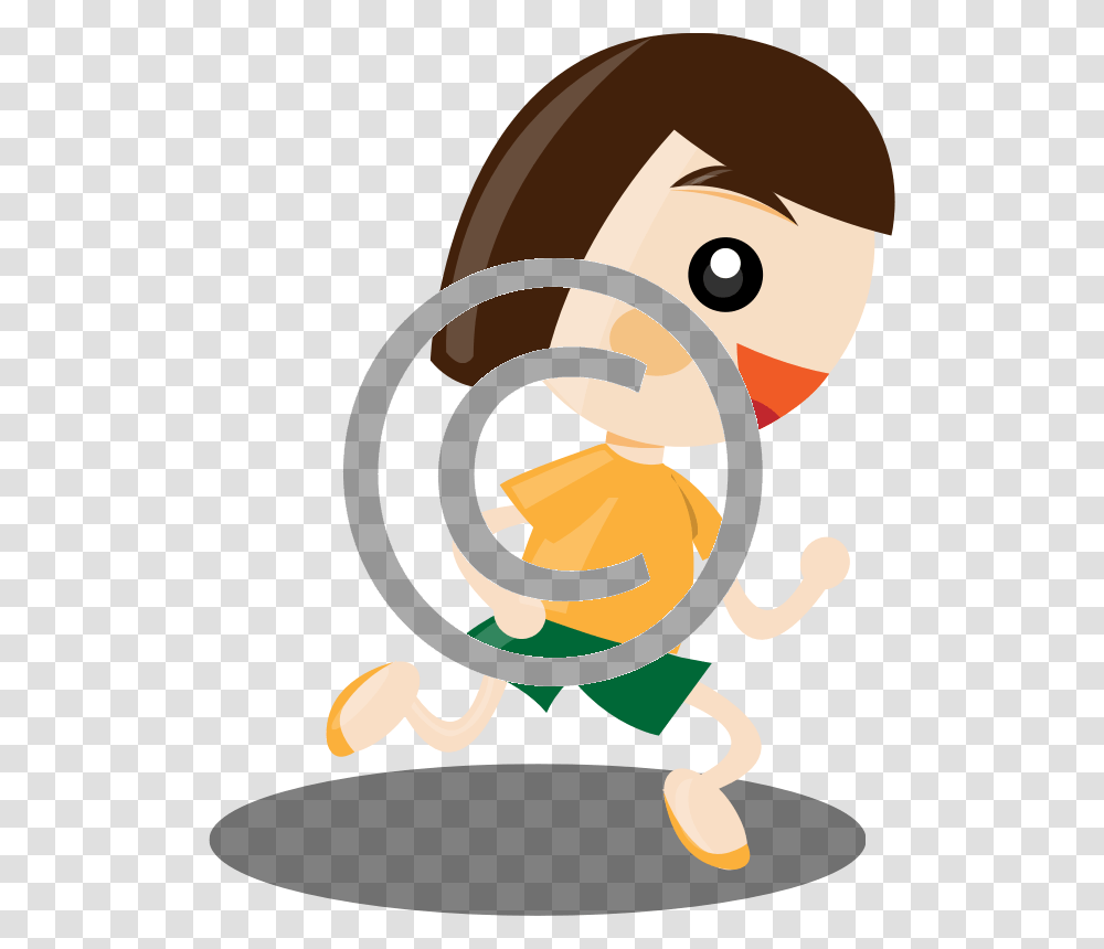 Girl Running Clip Art, Alphabet, Plant Transparent Png