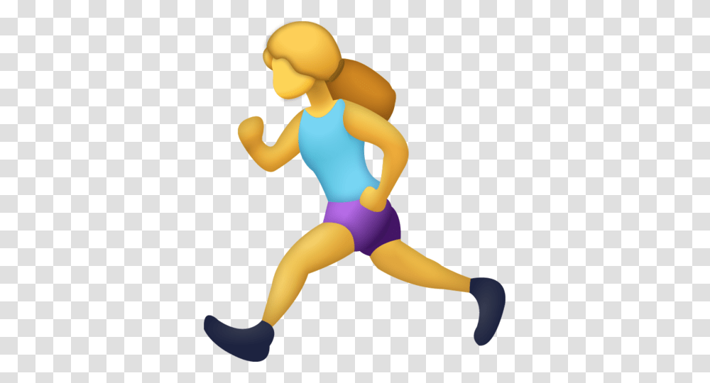 Girl Running Emoji, Person, Standing, Female, Woman Transparent Png