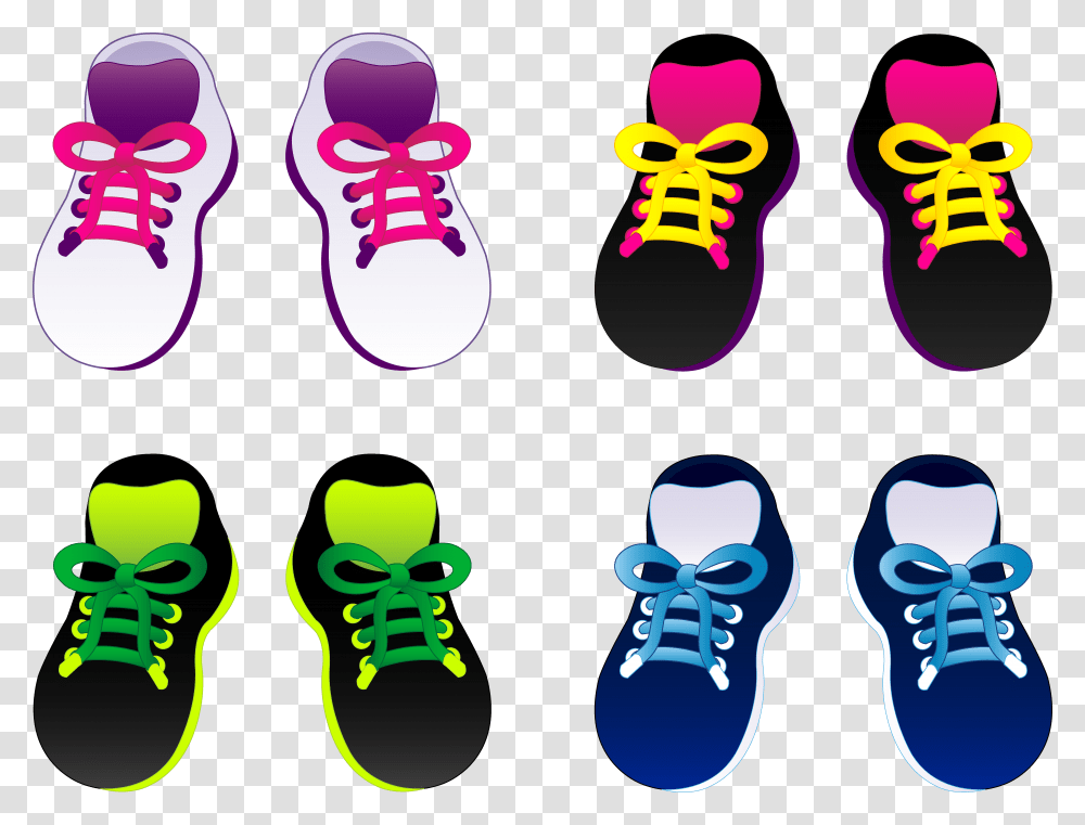 Girl Running Shoes Clipart, Apparel, Footwear, Sneaker Transparent Png