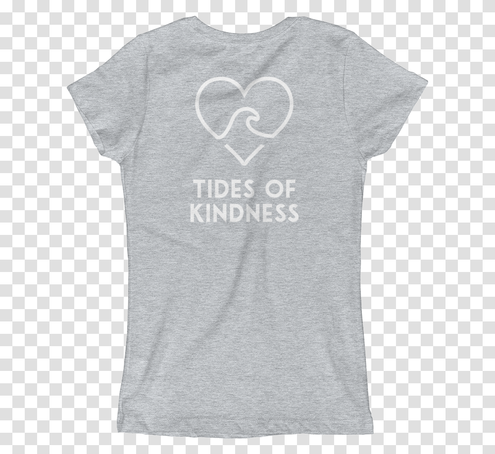 Girl's T Shirt Tides Of Kindnessback White Ink Active Shirt, Apparel, T-Shirt, Sleeve Transparent Png