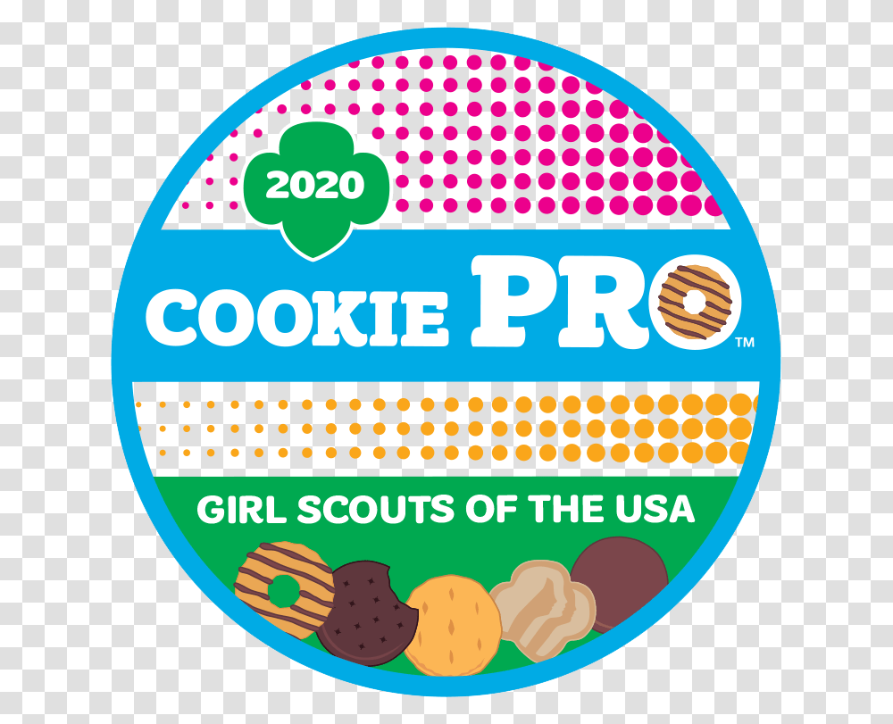 Girl Scout Cookie Pro 2020, Label, Logo Transparent Png