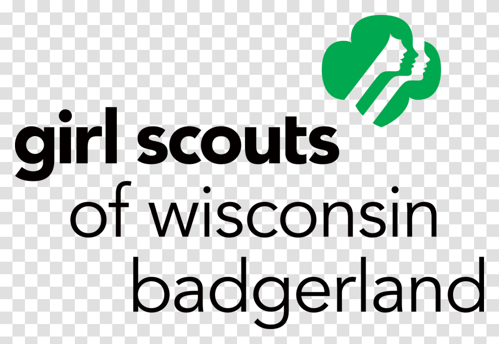 Girl Scouts Logo Girl Scouts Badgerland Logo, Alphabet, Word Transparent Png