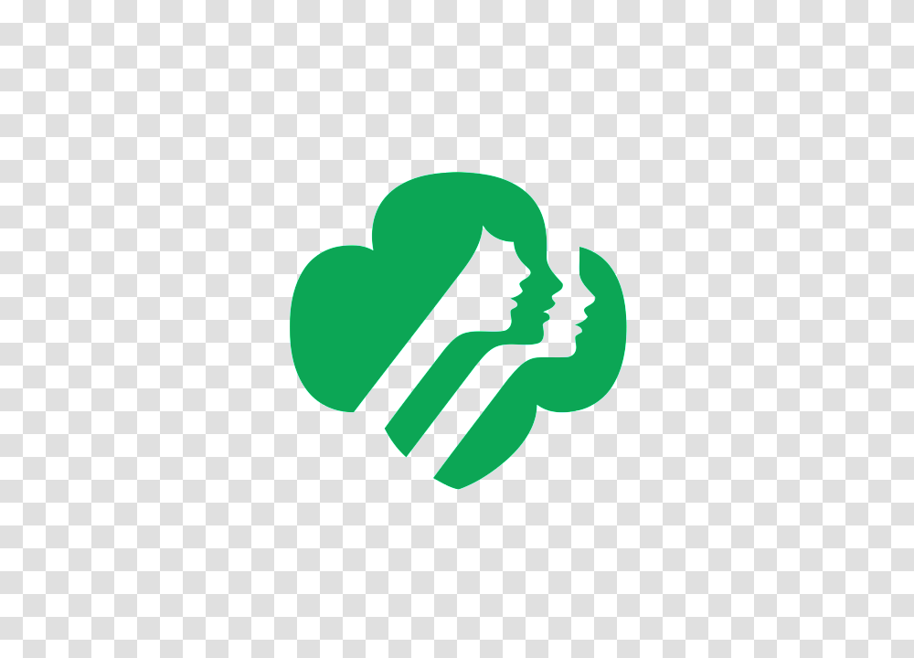 Girl Scouts Of The Usa Logo Logok, Hand, Recycling Symbol, Fist Transparent Png