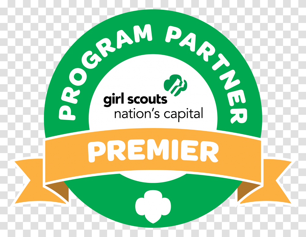 Girl Scouts Premier Program Logo Girl Scout Recruiter Patch, Label, Poster Transparent Png
