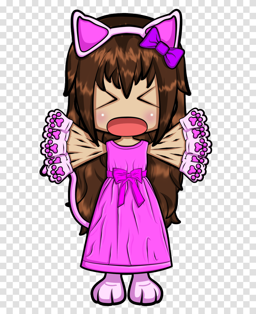 Girl Screaming Screaming Anime Girl, Costume, Sunglasses, Person, Flower Transparent Png