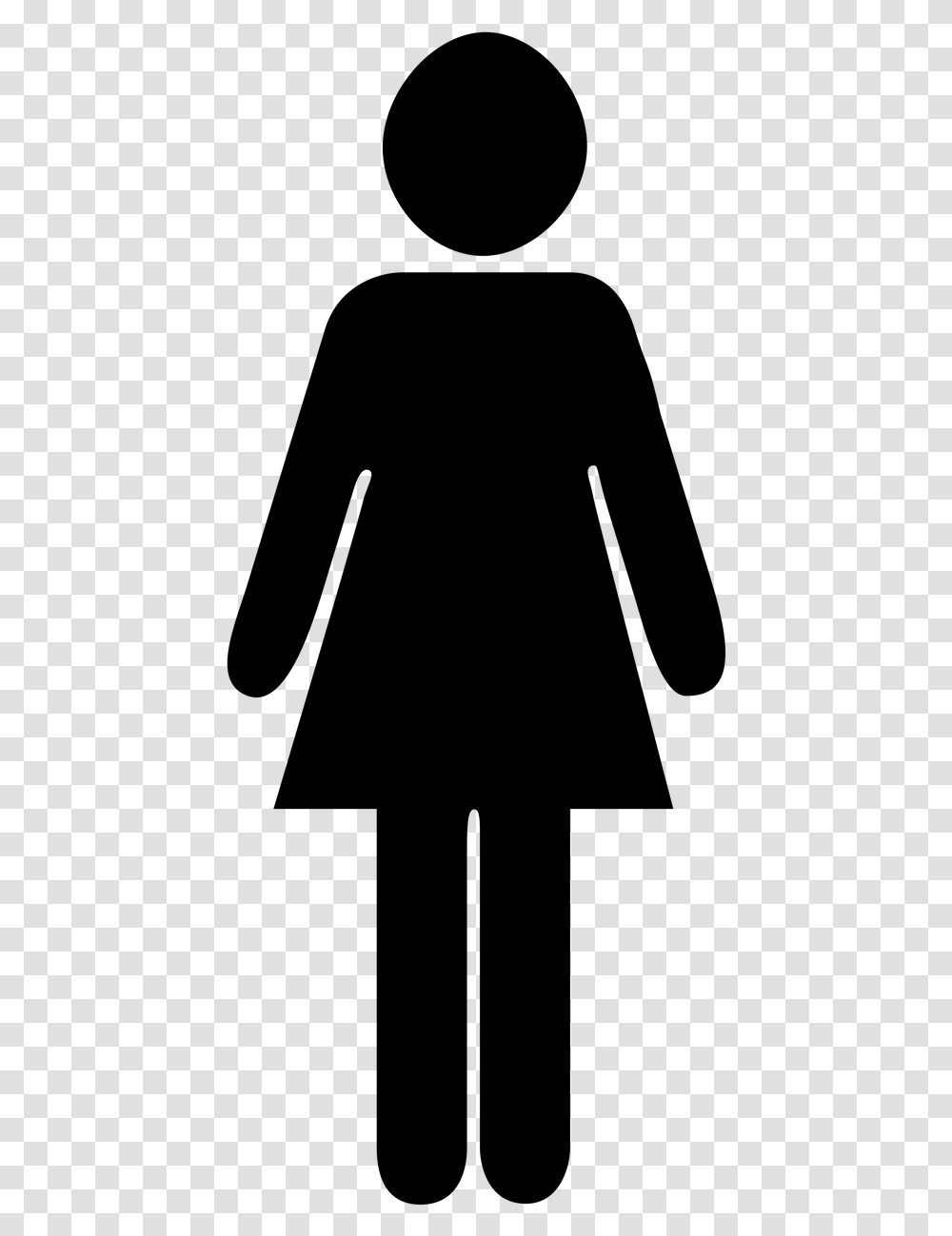 Girl Shape Clipart, Gray, World Of Warcraft Transparent Png