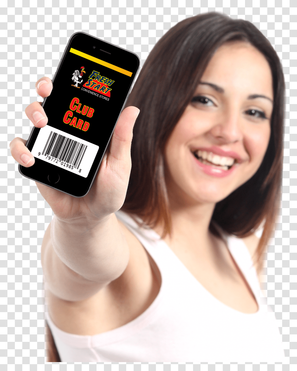 Girl Showing Phone Women With Mobile With Girl, Person, Human, Mobile Phone, Electronics Transparent Png
