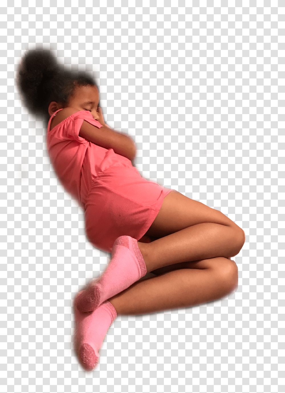 Girl Sleeping Armani Pink Shorts Cute Beautiful Girl Transparent Png