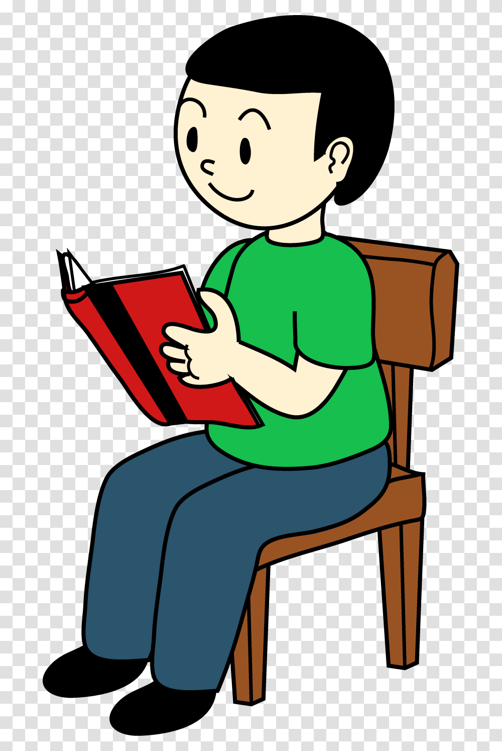 Girl Student Clipart, Reading, Female Transparent Png