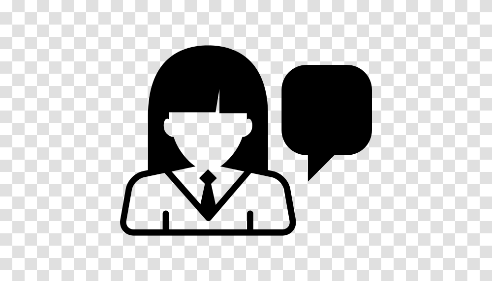 Girl Talking Icon, Gray, World Of Warcraft Transparent Png