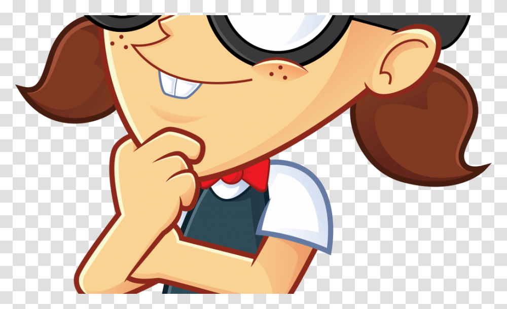 Girl Thinking Cliparts, Cushion, Pillow, Magnifying Transparent Png