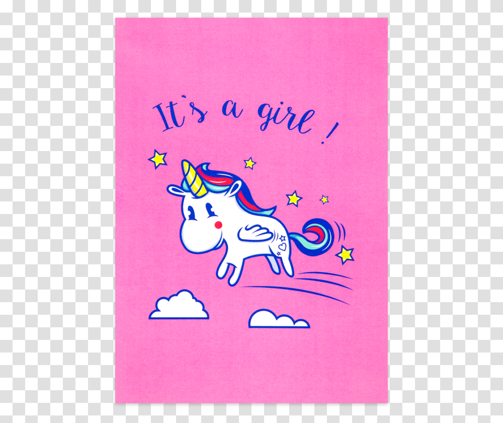 Girl Unicorn, Envelope, Poster, Advertisement Transparent Png