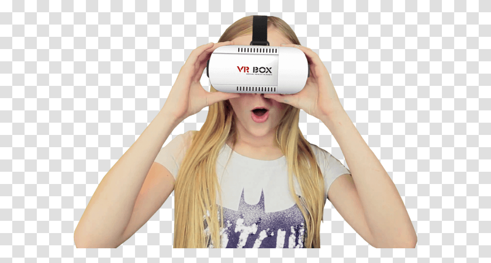 Girl Virtual Reality, Person, Female, Face Transparent Png