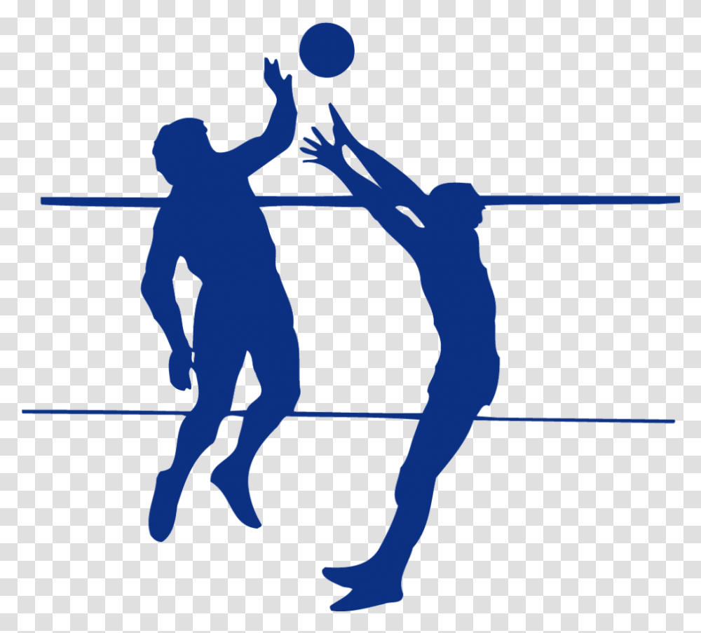 Girl Volleyball Player Silhouette, Duel, Sport, Sports, Juggling Transparent Png