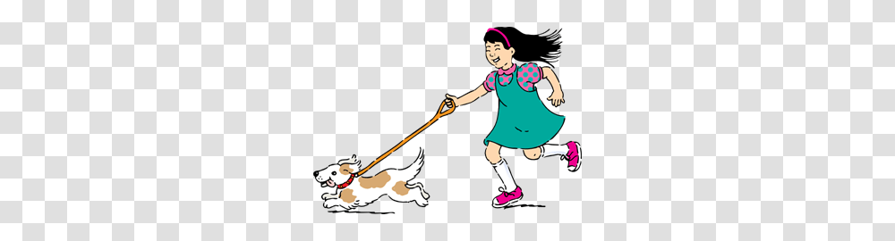 Girl Walking Dog Clip Art For Web, Person, Performer, Leisure Activities Transparent Png