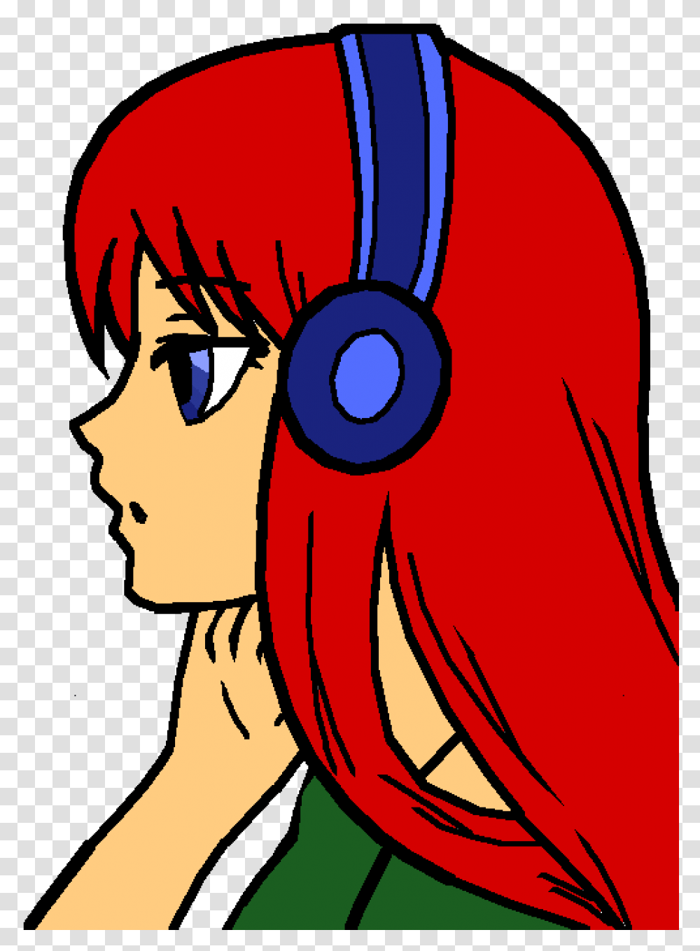 Girl Who Loves Music, Book, Comics Transparent Png