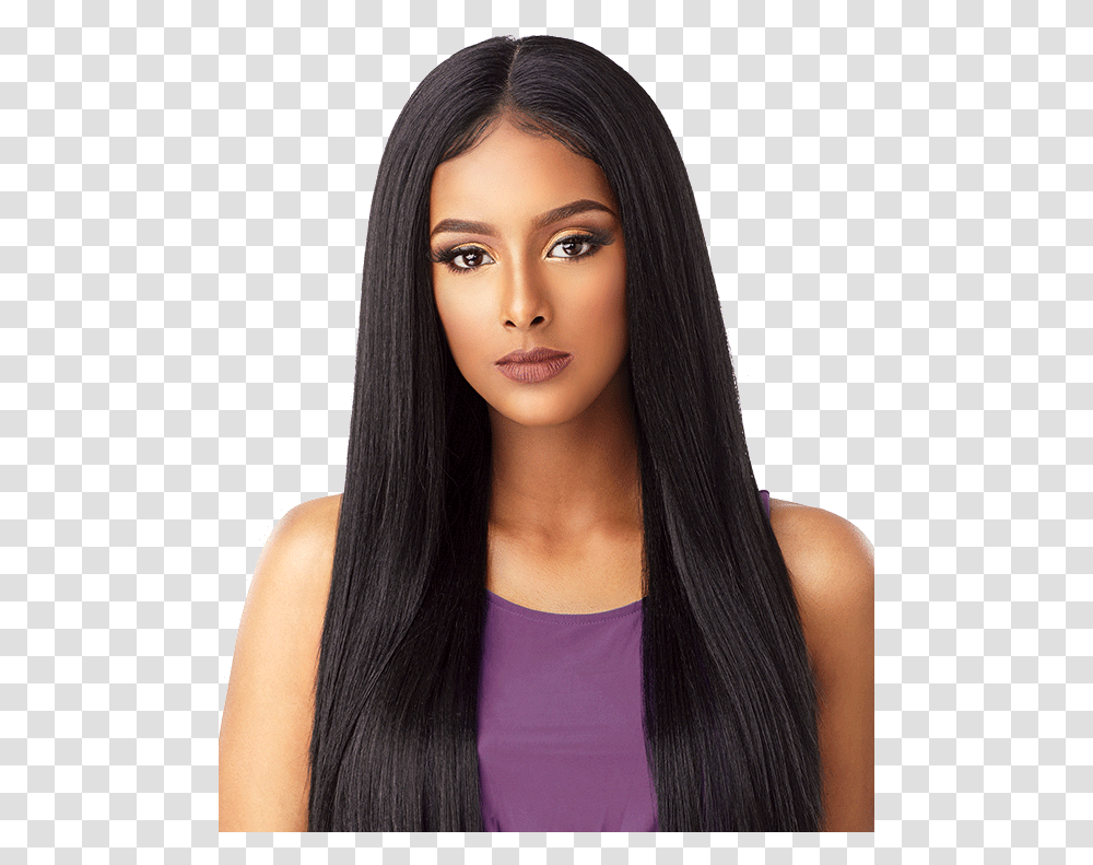 Girl Wig, Hair, Black Hair, Person, Human Transparent Png