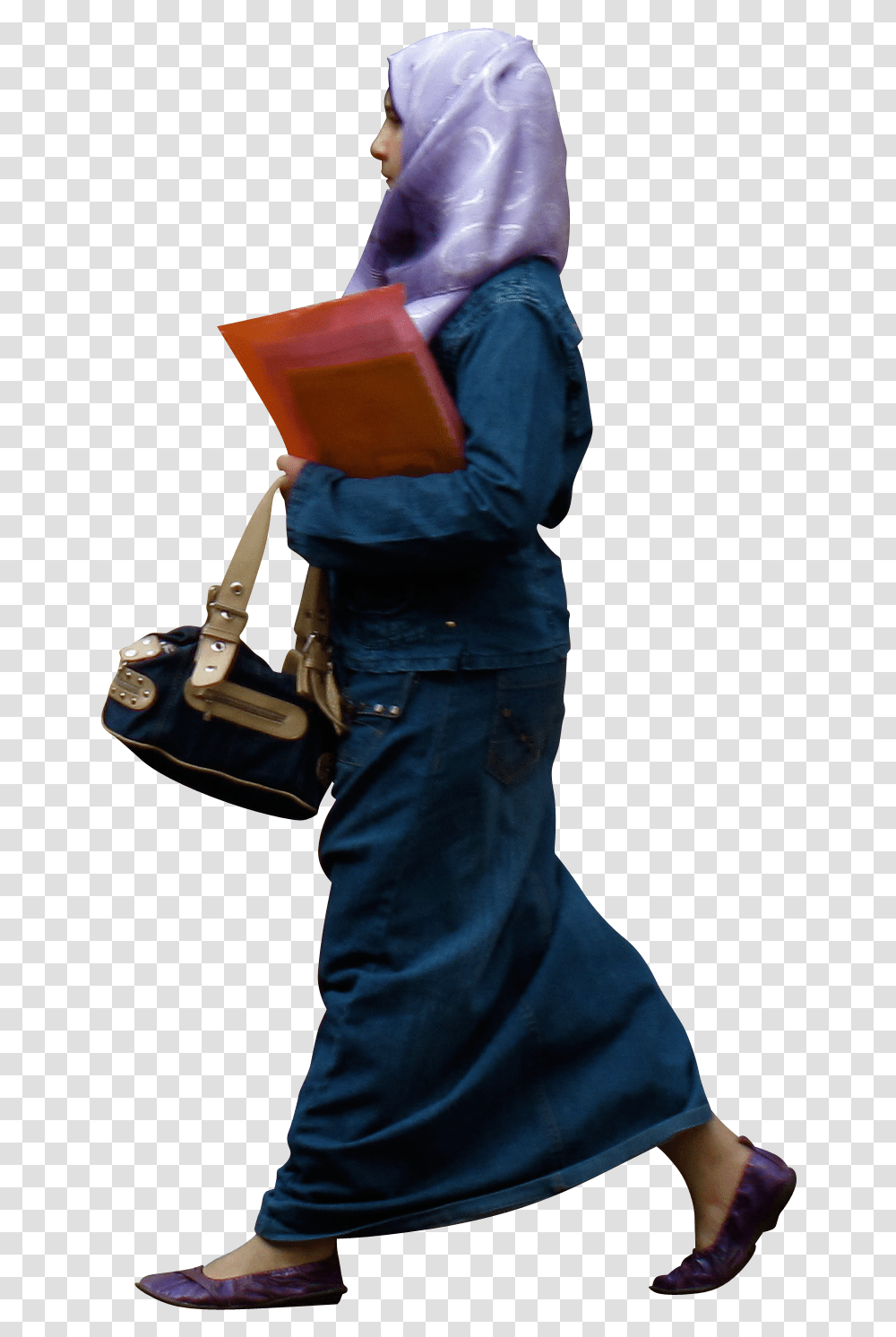 Girl With Books - Architextures Walking, Person, Clothing, Accessories, Bag Transparent Png