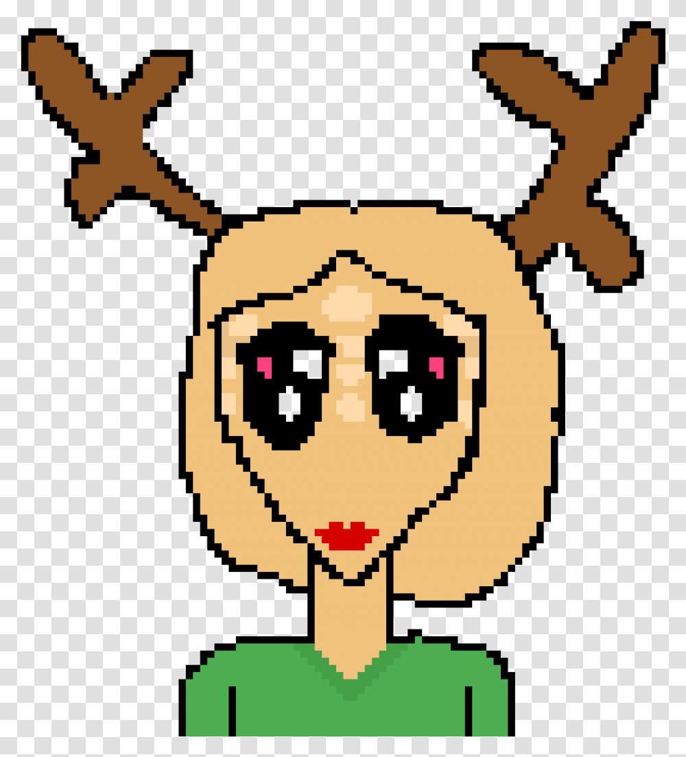 Girl With Deer Antlers Goomba, Poster, Advertisement, Rattle, Light Transparent Png