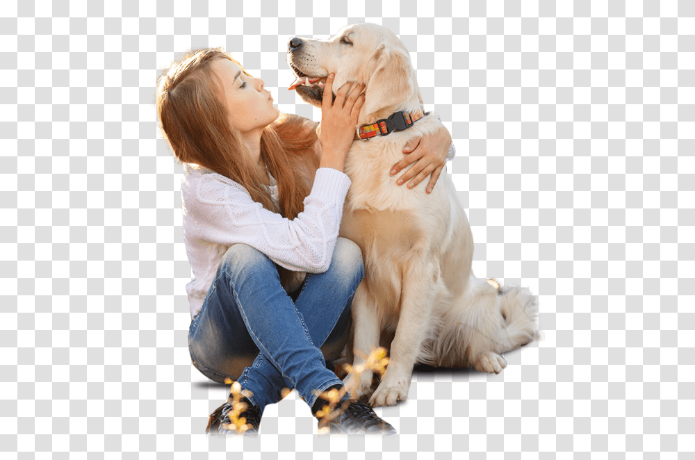 Girl With Dog, Person, Pet, Canine, Animal Transparent Png
