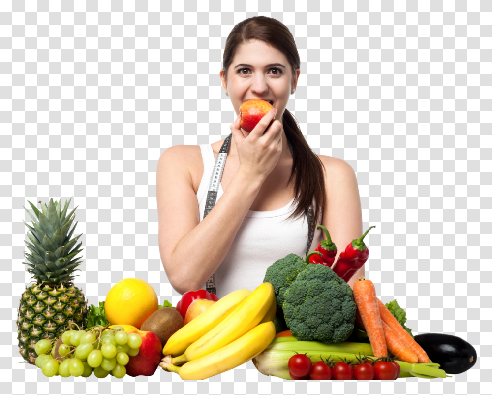Girl With Fruits Image Girl With Fruits, Plant, Food, Person, Human Transparent Png