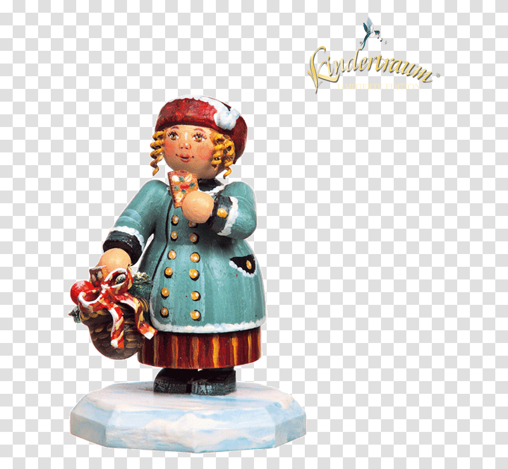 Girl With Gingerbread Figurine, Person, Human, Toy, Performer Transparent Png