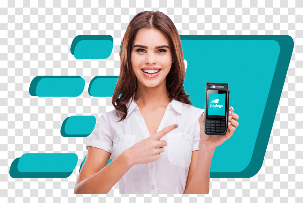 Girl With Hand Mobile Advertisement, Mobile Phone, Electronics, Person Transparent Png