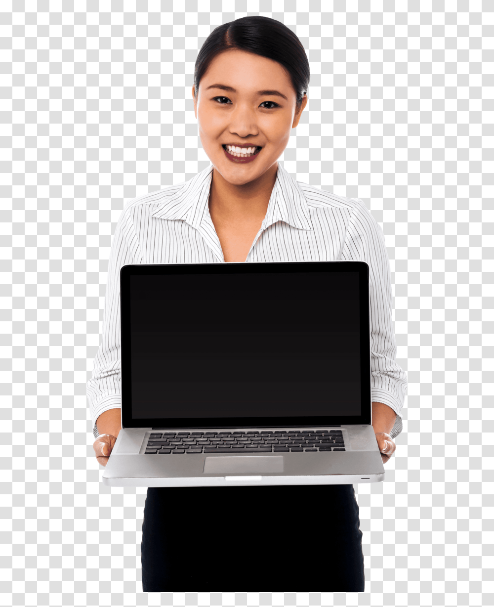 Girl With Laptop Girls With Laptop, Pc, Computer, Electronics, Person Transparent Png