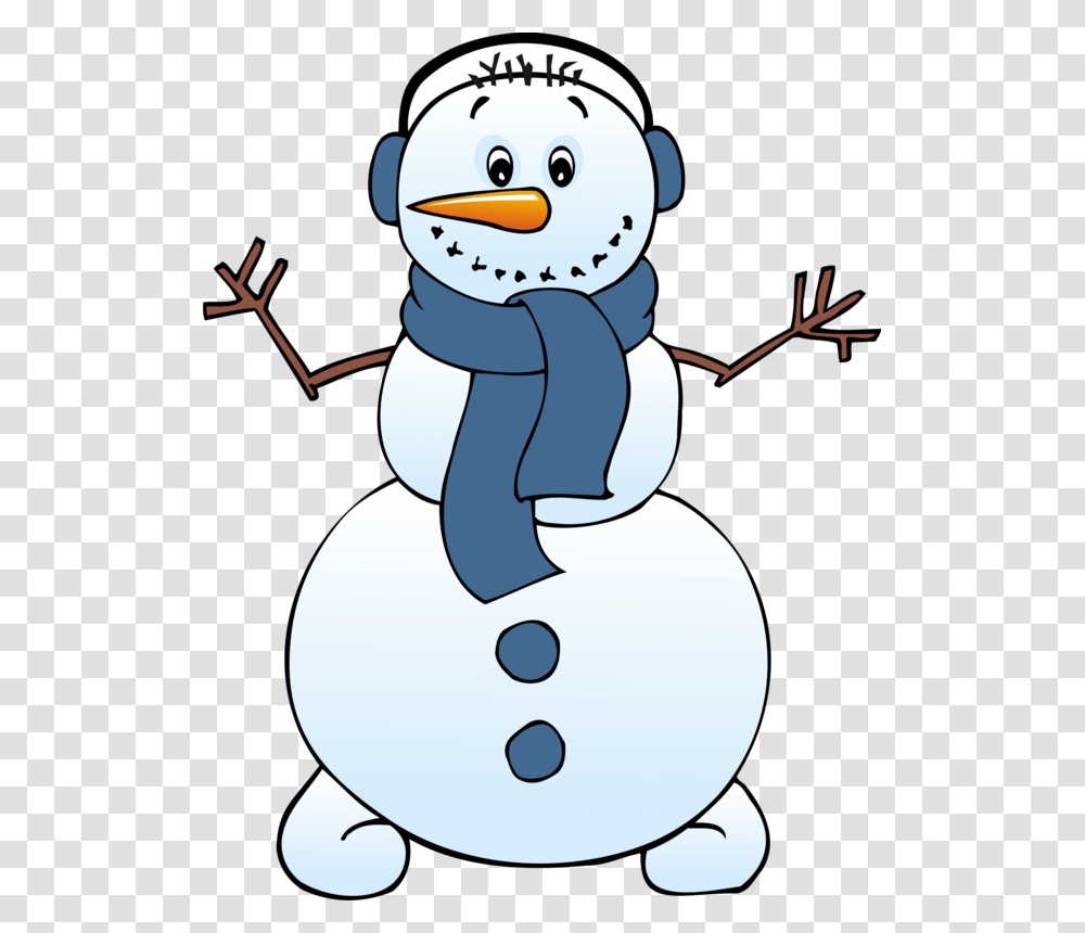 Girl With Snowman Clip Art, Nature, Outdoors, Winter Transparent Png