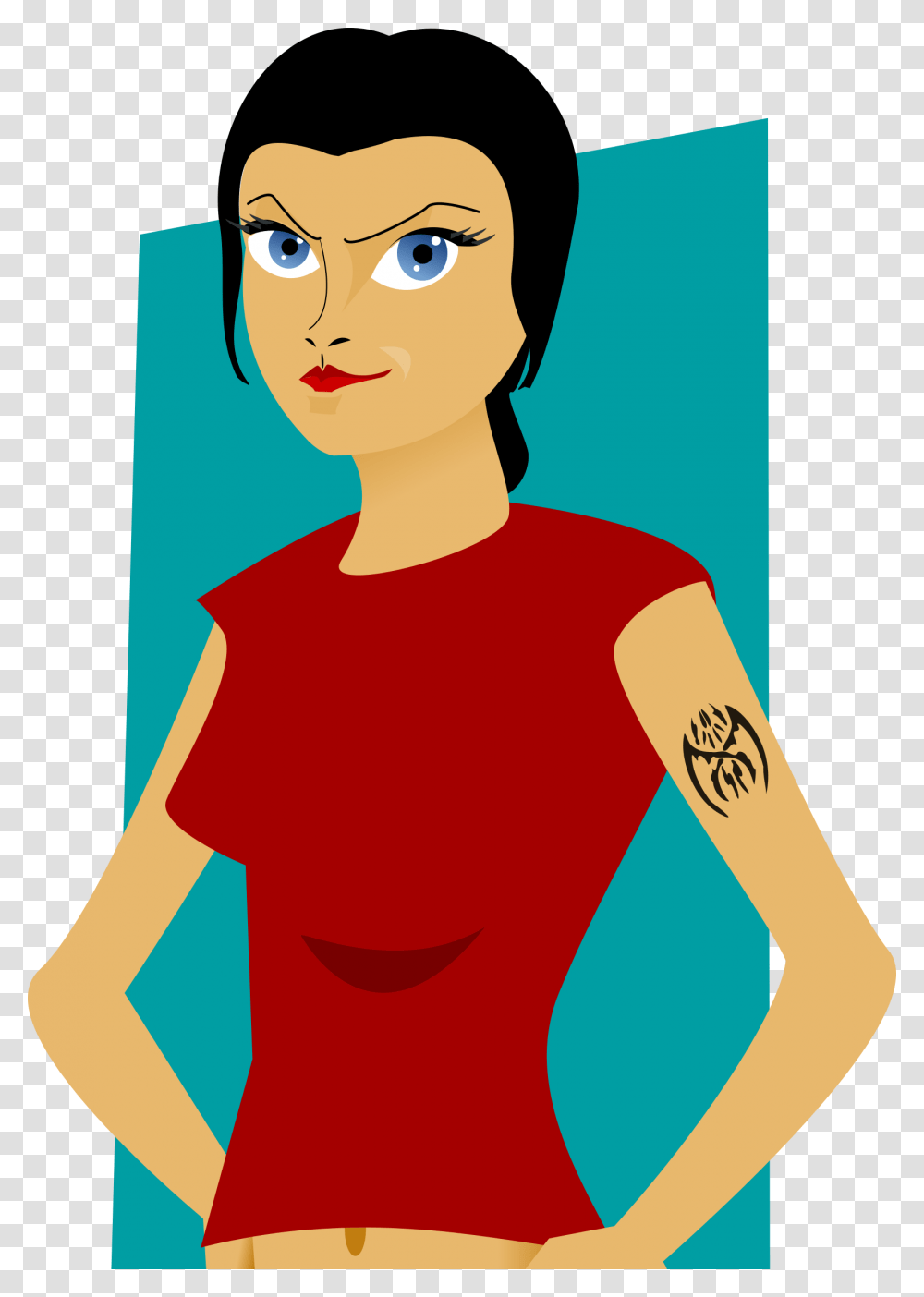 Girl With Tattoo Clip Arts Economic Freedom Of Women, Skin, Sleeve, Apparel Transparent Png