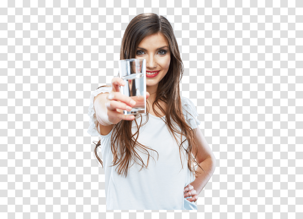 Girl With Water Glass, Person, Human, Dating, Drinking Transparent Png